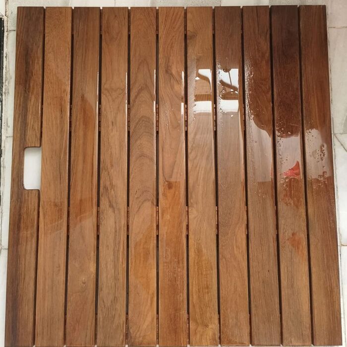 Килимок для ванної кімнати Zhaomi, бамбуковий килимок для ванни, тиковий килимок для ванни, дерев'яний килимок для ванни, килимок