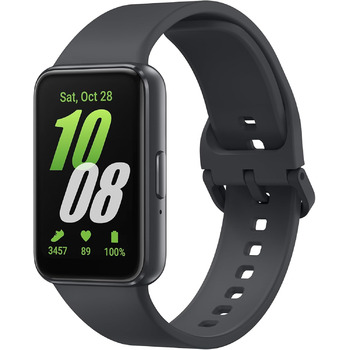 Розумний годинник Samsung Galaxy Fit3, фітнес-годинник як фітнес-трекер та трекер активності, сірий, з 36-місячною гарантією виробника ексклюзивно на Storeo