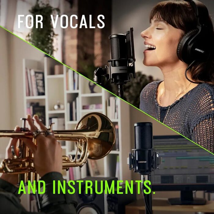 Набір для запису Shure SM4 студійний конденсаторний мікрофон з XLR