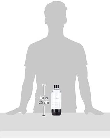 Пляшка для води, пластикова, мульти, 3 упаковки (3x1 літр), 464 одинарна, 2260525