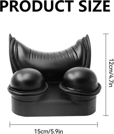 Подушка для шиї в салоні, умивальник для волосся, чаша для шампуню, підтримка шиї, U-подібна подушка для підтримки шиї для перукаря, зручна стійка до подряпин подушка для підтримки шиї