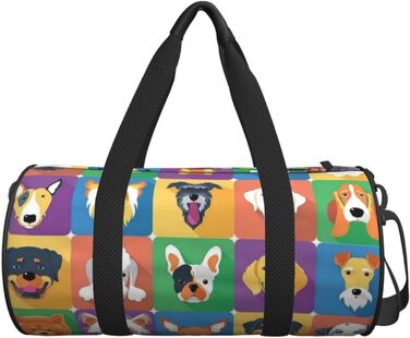 Дорожня сумка Милий песик, спортивна сумка для чоловіків та жінок, сумка-мішок для пляжу та спорту