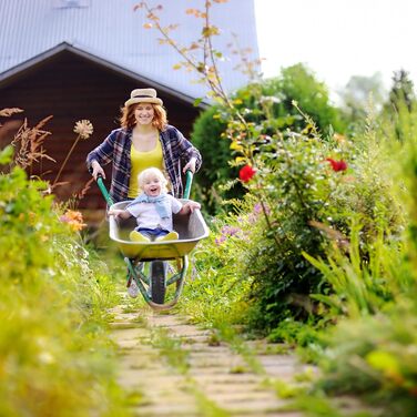 Колеса для тачки Relaxdays 2.50-4, комплект з 2 шт., суцільногумові, сталевий диск, запасні колеса для тачки, безкамерні, вантажопідйомність 80 кг, чорні