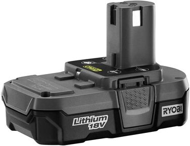 Довільна орбітальна шліфувальна машина, 18 В, акумулятор ONE, 125 мм, комплект 2,0 Ач, 18-0