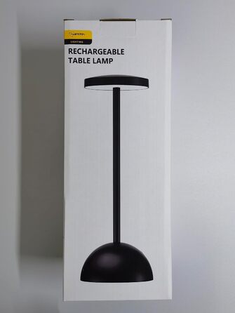 Світлодіодна настільна лампа Hapfish Акумуляторна батарея, 5000 мАг Симпатична настільна лампа Бездротова, з можливістю затемнення