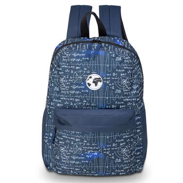 Рюкзак міський Semi Line 17 Blue Print (J4686-2)