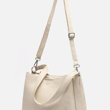 Сумка MISAKO Hobo з регульованою ручкою - Жіночий клатч вечірній - Елегантні сумки для вечірок та заходів Conti Beige 27 X 29 X 12