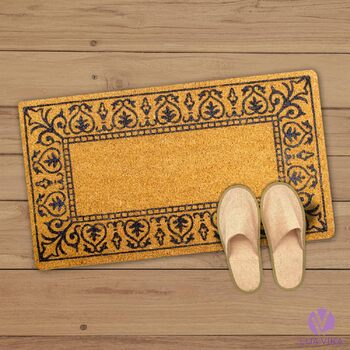 Кокосовий килимок для дверей - Класичний - 40x70 см - Килимок для дверей для приміщень та вулиці - Килимок для передніх дверей - Вуличний килимок - Килимки для дверей - Кокосовий килимок для дверей