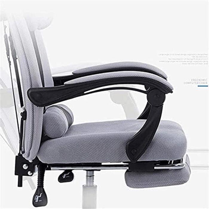 Ігрове крісло Комп&39ютерне крісло Офісне крісло Домашнє ігрове сітчасте регульоване крісло з відкидною спинкою Ергономічне крісло для персоналу