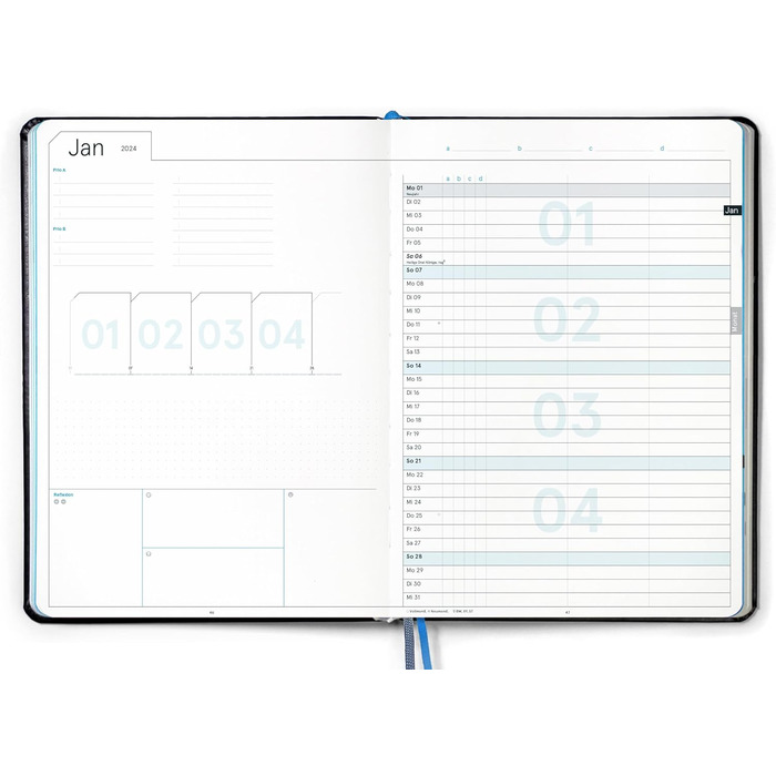 Найкращий персональний органайзер у сфері планування 2024 Business Planner A4, 4 2024 - The Planning Eldorado