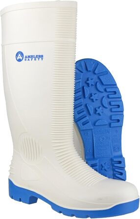 Унісекс водонепроникні капці Amblers FS98, гумові чоботи, захисні чоботи, білі, 38 євро