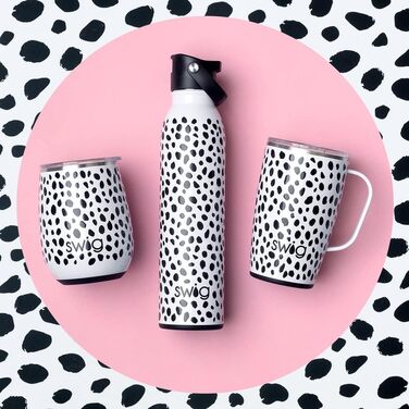 Ізольована пляшка для води Swig Life, дорожня пляшка для води з соломинкою та кришкою, пляшки для води з підсклянником, пляшка для