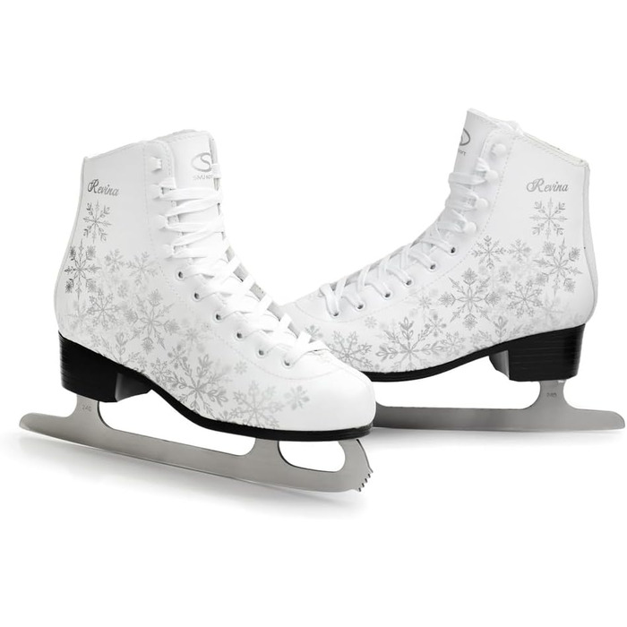 Жіночі ковзани MADIVO SMJ Revina, взуття для фігурного катання, класичні ковзани, білі Розміри 36, 37, 38, 39, 40, 41, 42, 40 EU