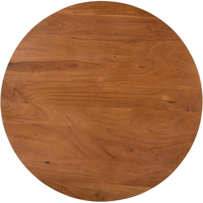 Кругла стільниця SAM Brasilia 90 x 90 см Масив акації Колір горіх Швейцарський край Легка в догляді дерев&39яна стільниця своїми руками Підходить для обідніх/барних столів/кухонь 90 x 90 см кольору горіха