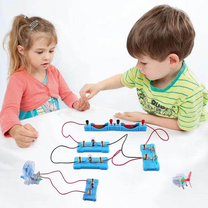 Набір для експериментів DigHealth Electronic Circuit Set, електричні схеми