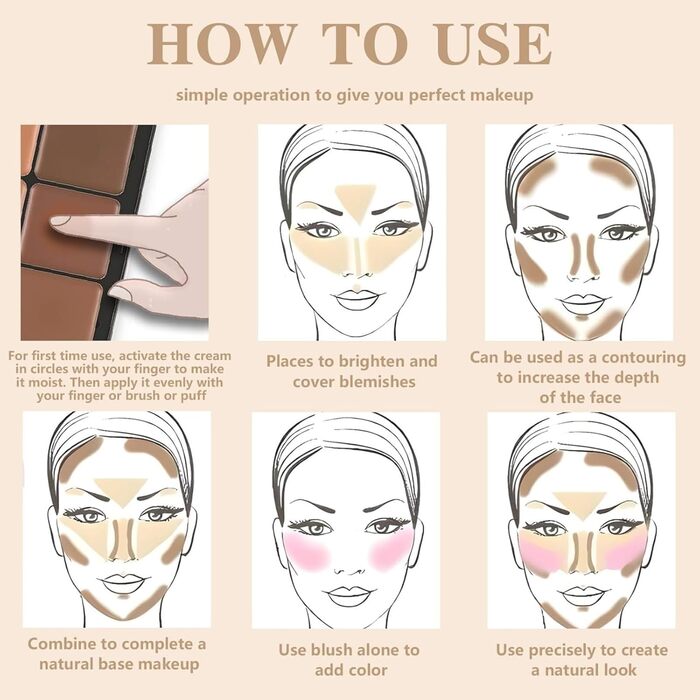 Палітра Beauty Searcher Concealer & Rouge (24 кольори)