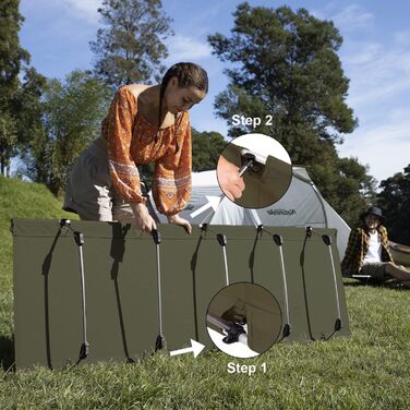 Кемпінгове ліжко Naturehike, надлегке похідне ліжко, портативне складне ліжко для дорослих, місткість до 150 кг, кемпінгове ліжко для наметів, для пішого туризму, для дому, для походів, темно-зелене