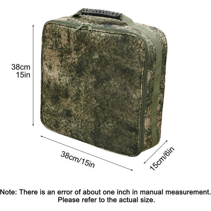 Сумка для рибалки, органайзер для рибальських снастей, органайзер для рибальських снастей із кількома відділеннями - мякий ящик для риболовлі, органайзер для риболовлі для дорожньої сумки, Fishing Adventure