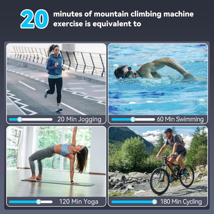 Сходовий тренажер для домашнього використання, складний, з великою педаллю, вертикальний тренажер для тренування всього тіла, степер для домашніх тренувань з вантажопідйомністю 110 кг