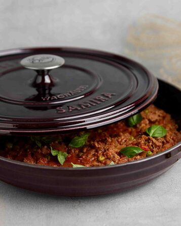 Чавунна каструля Sally's 'Samira - міцна та високоякісна перлина для ідеального приготування їжі - об'ємом 2,2 літра, для всіх тип