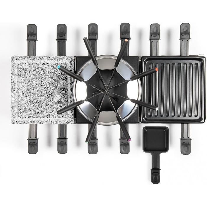 Набір раклет фондю 12 персон 1650w - doc234