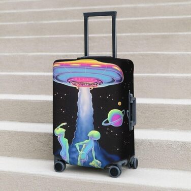 Чохол для валізи Raumschiff, міцний захист, підходить для багажу розміром 45,7 - 81,3 см, малий, Чорний