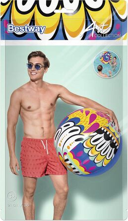 Водний м&39яч Bestway &39POP Beach&39 91 см