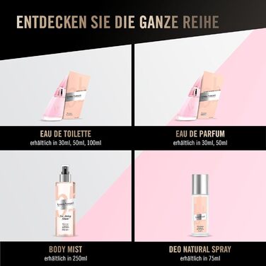 Туалетна вода Natural Spray Квітково-фруктові жіночі парфуми 1 упаковка (1 x 50 мл) Туалетна вода 50 мл (1 упаковка)