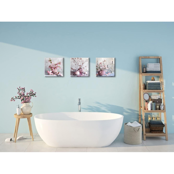 Полотно Картини Рожевий квітковий елегантний вишневий цвіт Картини Картини на полотні Сучасні картини для спальні Для домашнього д