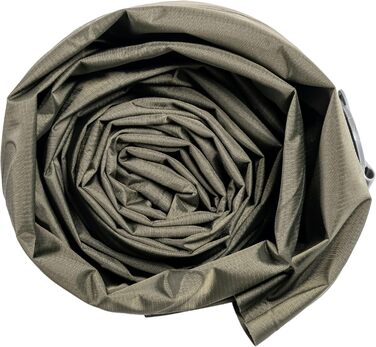 Двоспальний матрац 186x116 см Olive - Надлегкий складаний килимок для сну для кемпінгу, водонепроникна подушка для сидіння на вулиці, термокилимок для походів, двоспальний Olive