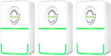 Енергозберігаюча розетка, вогнестійкий корпус ПК 90-250 В, 3 упаковки, безпечна та надійна високоефективна енергозберігаюча коробка для великих магазинів електроприладів (вилка ЄС)