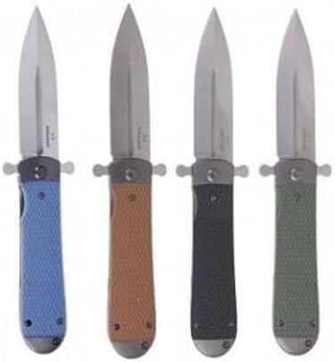 Складаний кишеньковий ніж, лезо зі сталі D2, протиковзка рукоятка G10 з кліпсою, полювання, риболовля, кемпінг, на природі, фліпер