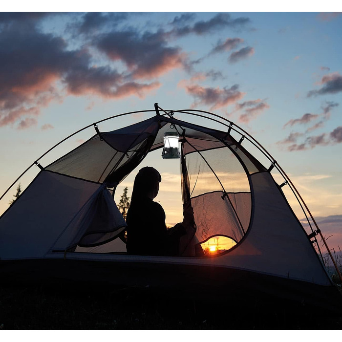 Ліхтар для кемпінгу з зарядним пристроєм 3-в-1 акумуляторний світлодіодний кемпінговий ліхтар до 800 люменів, із зарядним пристроєм, CCT (світлодіодний кемпінговий ліхтар із акумуляторною батареєю для кемпінгу, настільна лампа з батареєю)