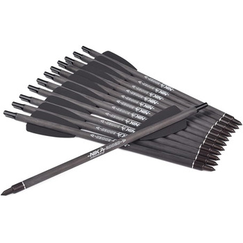 Карбонові болти SP350 для арбалета Cobra System R9 — 7,5″ (218 мм), 100 гран, 12 шт., чорні