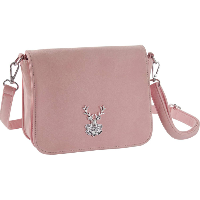 Жіноча традиційна сумочка Heimatliebe, шикарна традиційна сумочка в замшевому виконанні (рожевий 303281), 900653