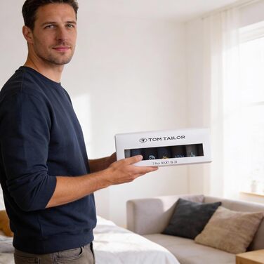 Шкарпетки TOM TAILOR - 7 пар бавовняних шкарпеток для щоденного носіння та відпочинку - прості чоловічі шкарпетки з інструкцією для сортування - розміри 39-42 та 43-46, сірі 43-46