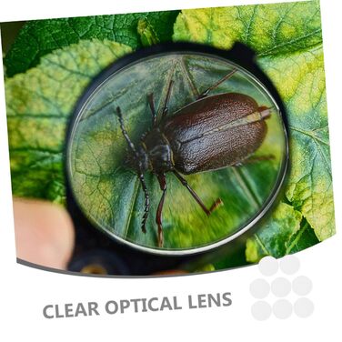 Комплекти Збільшувальне скло Оптометрія Опукла лінза Призми Конденсатори Прозорі оптичні лінзи Прозорі оптичні лінзи Компаратор Фізика лінз для лабораторії Подвійний акрил 8 шт. * 4, 4