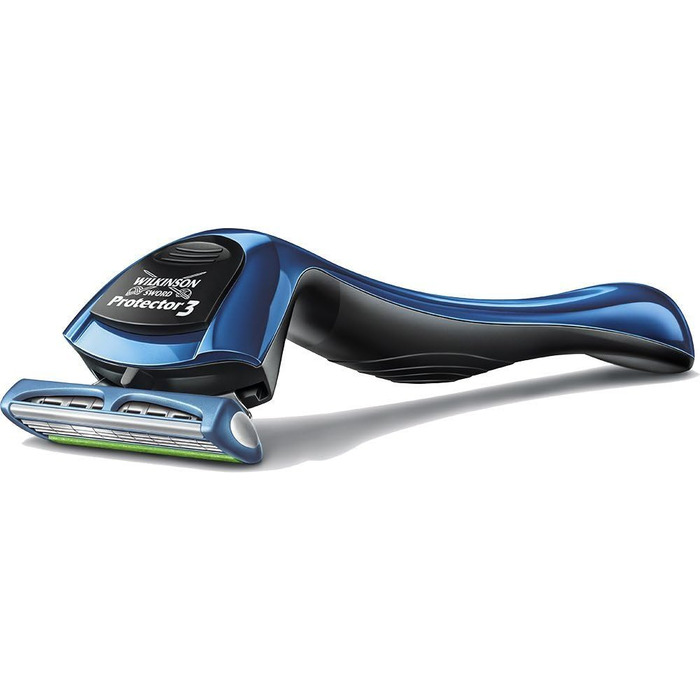 Бритва Wilkinson Sword Protector 3 з алмазним покриттям – для чоловіків, 4 змінні леза (1 упаковка)