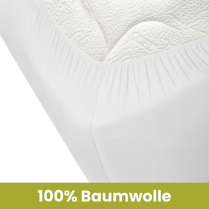 Простирадло на резинці для автофургона - Простирадло для автофургона - Французька постільна білизна - для ліжка каравану - Oeko-TEX - Права, - Біла