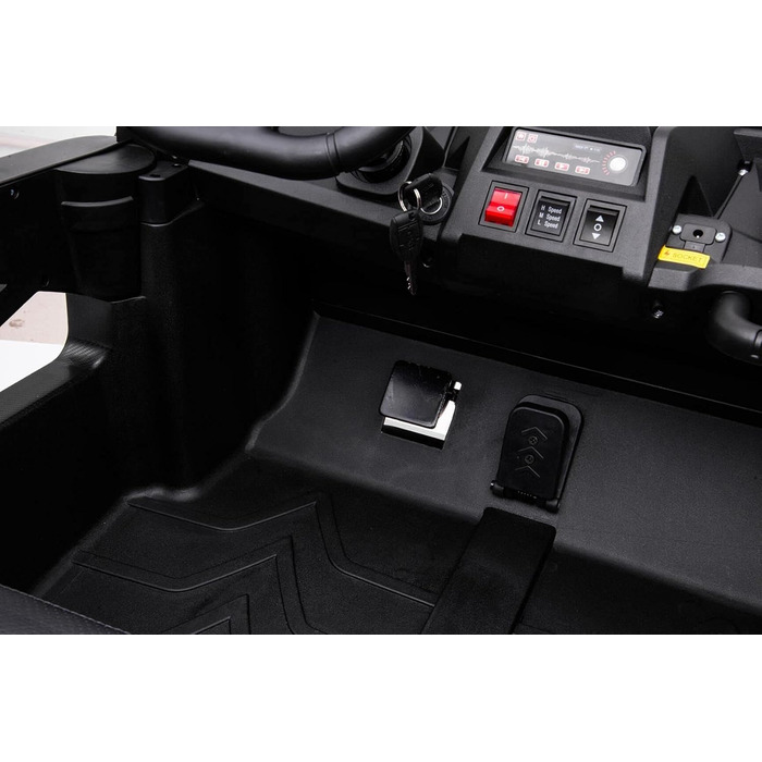 Дитячий електромобіль UTV XXL 24V 2 шт. місцевий, червоний, електромобіль для дітей 2 шт. місцевий, шкіряні сидіння, 2 двигуни по