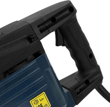 Відбійний молоток EBERTH відбійний молоток електричний 1600 Вт (230 В, 1800 ударів/хв, 36-42 джоулі, шестигранний адаптер SDS HEX