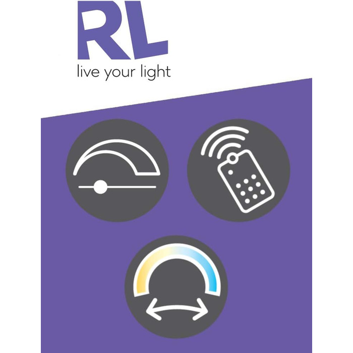 Стеля LED-світильник Reality Twister R67183107, матовий нікель, 30 Вт, з пультом, димером та зміною кольорів