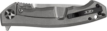 Складаний ніж Zero Tolerance ZT-0452CF 0452cf Zero Tolerance Zero Tolerance-0452CF довжина леза 10,41 см, сталь, різнокольоровий