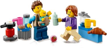 Конструктор LEGO City 60283, Дім на колесах для відпочинку, 190 деталей