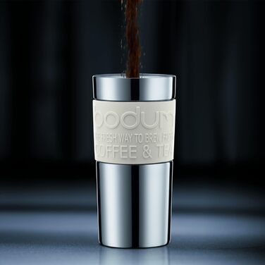 Кавоварка Bodum TRAVEL PRESS (система френч-прес, з подвійними стінками, 0,35 літра) чорна