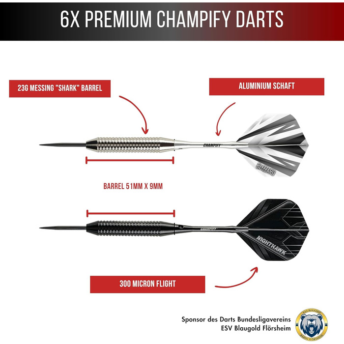 Мішень для дартсу Champify Steeldart, Bullseye 1 (сизаль, турнірний розмір)