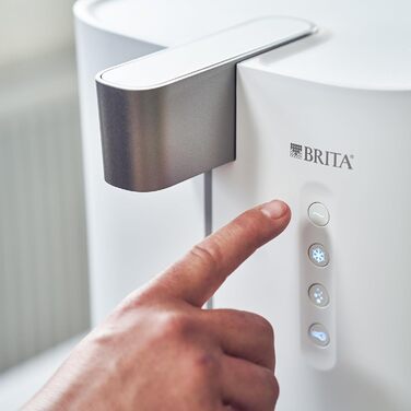 Диспенсер для води BRITA yource pro top з 1 циліндром CO2 та 1 картриджем фільтра P 3000-S диспенсер для води для дому з блоком охолодження та газування для індивідуального насолоди питною водою