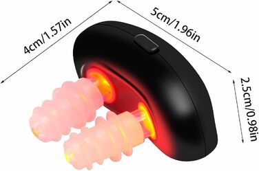 Терапія червоним світлом для носа No More Colds, терапія червоним світлом для носа Nomorecolds, назальна терапія червоним світлом Respirelief (1PCS)