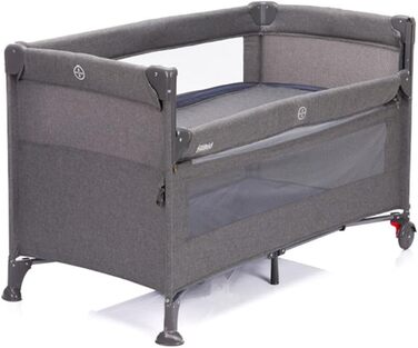 Ексклюзивне дитяче ліжечко Fillikid для подорожей Ліжечко для сну на боці від народження до 24 місяців (15 кг) Дитяче ліжечко для подорожей з матрацом Ліжечко для сну на боці з боковим відкриттям Дитяче ліжечко, дитяче ліжко 60x120 см