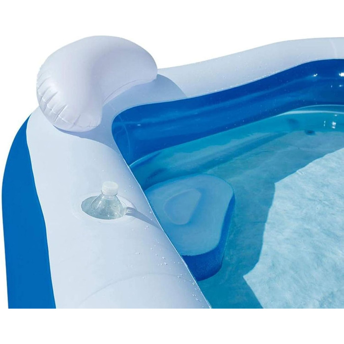 Сімейний басейн Bestway Fun, синій, 213 x 207 x 69 см, 575 л, 54153-05